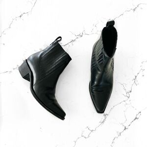 Valentino Calfskin Ranch 40mm Ankle Boots